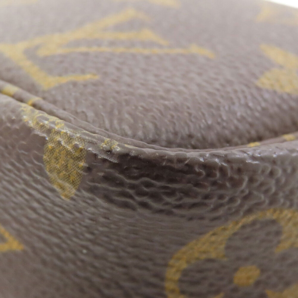LOUIS VUITTON Brown Monogram Canvas Pochette Pouch - Picture 12 of 13